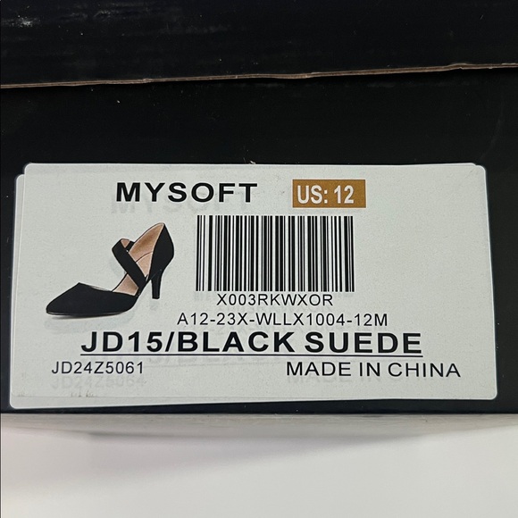 Mysoft Women's Dress Shoes Kitten Pumps Slingback
- 12 - Picture 11 of 11